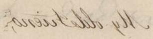 Detail of letter from Lewis Cass to Leverett Saltonstall, 5 November 1799